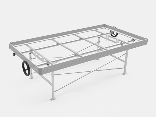 Ebb & flow bench frame details