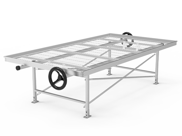 Overall structure of the metal rolling bench