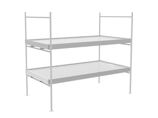 Overall structure of the multilayer ebb and flow bench