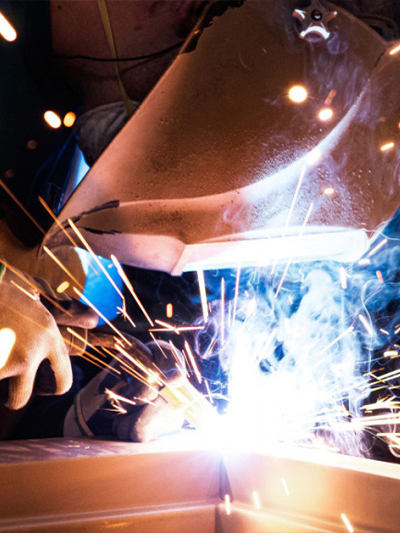Frame welding machine